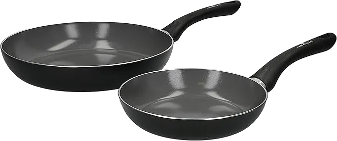 MasterClass Eco Ceramic Nonstick Frying Pan Set – 2 Piece